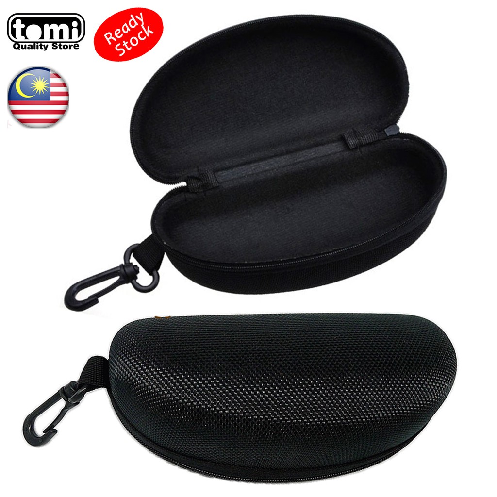 Hard case Zipper Protection case for spectacle, sunglasses & Eyewear ...