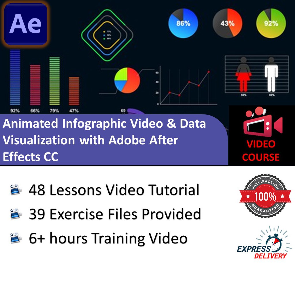 [Video Course] Animation Infographic Video & Data Visualization with ...