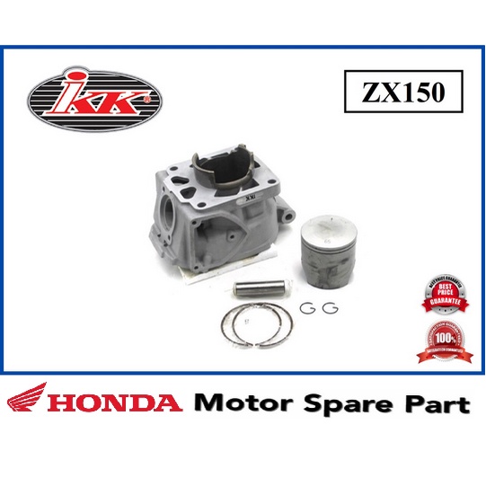 IKK ZX150 CYLINDER BLOCK SET 59MM BLOK SET ZX 150 ZX 150 100 ORIGINAL IKK Shopee Malaysia