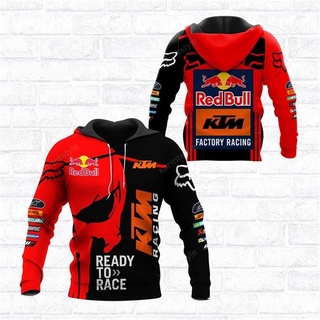 CustomFashion】2021 New Men's Hoodie Casual Red Bull KTM Logo Pullover  Fashion Street Cool Motorcycle Racing Team Clothes Sweatshirt Man's Jacket  Spring And Autumn 3d Printed Ca