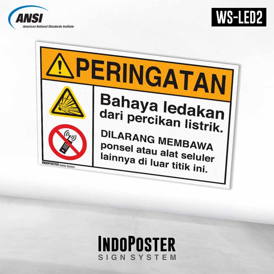 K3 Safety Sign ANSI ISO Sticker Dangers of Explosions from Electrical ...