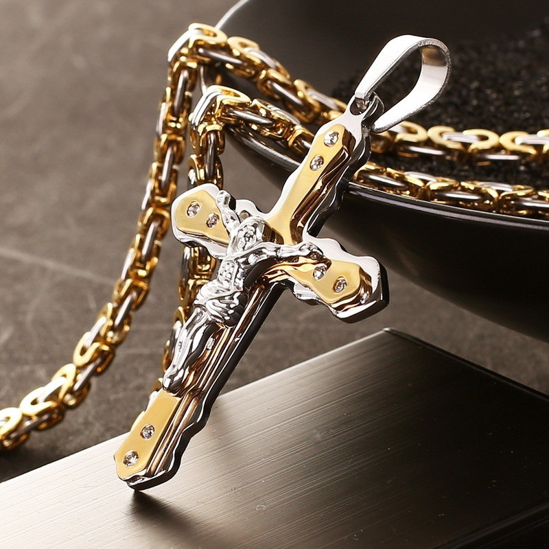 Men's faith necklace deals