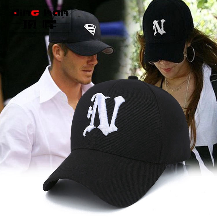 N letter cap leisure hat sunscreen sports cap outdoor men women fashion cap Shopee Malaysia