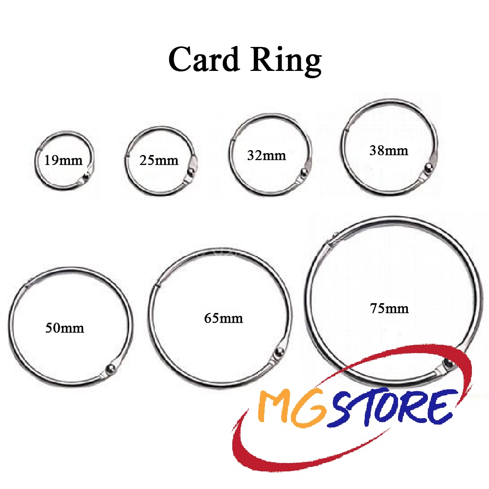 Card Ring 1pcs ( 19mm / 25mm / 32mm / 38mm / 50mm / 65mm / 75mm