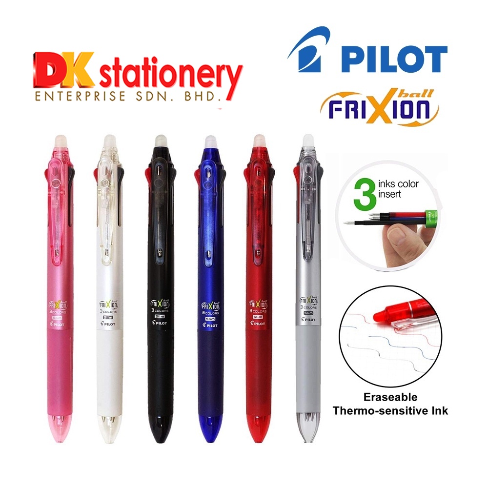 Pilot FriXion Ball 4 Wood 4 Color Multi Pen