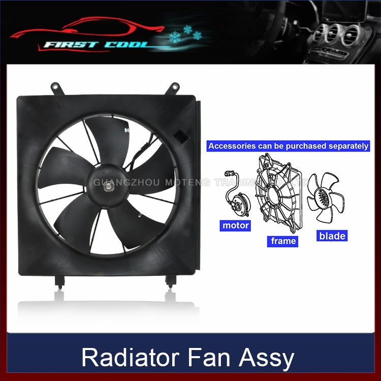 Radiator Cooling Fan Assy For HONDA CRV S9A RD5 RD7 2002~2006 Cooling ...