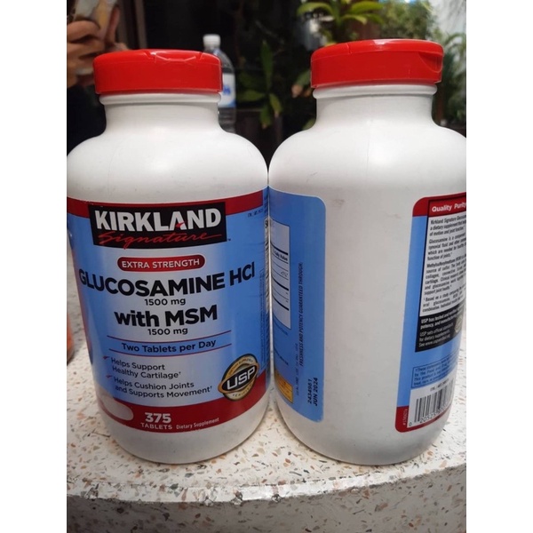 Kirkland glucosamine with MSM Exp2025 Import Usa Shopee Malaysia