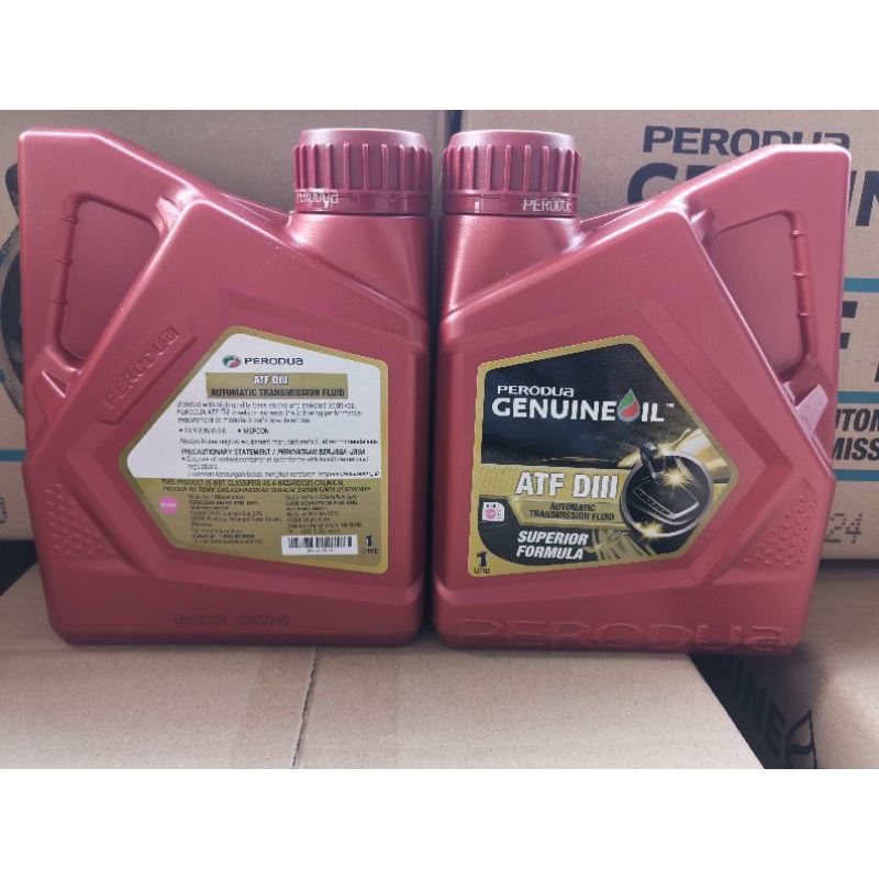 100 Original PERODUA ATF DIII D3 1L KELISA KENARI VIVA KANCIL