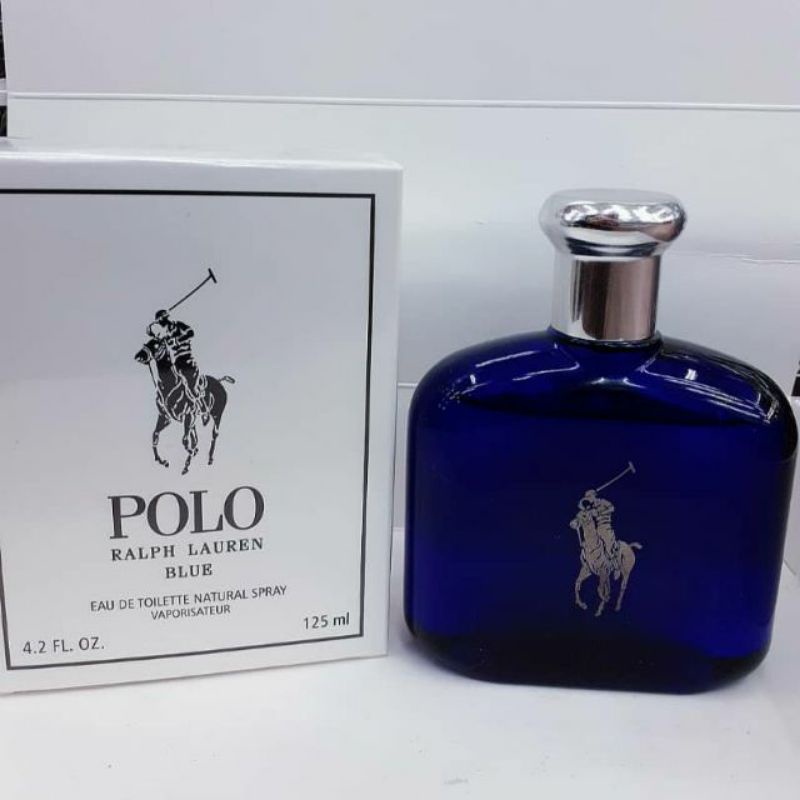 Polo Blue by Ralph Lauren Eau de Toilette Spray (Tester) 4.2 oz (Men)