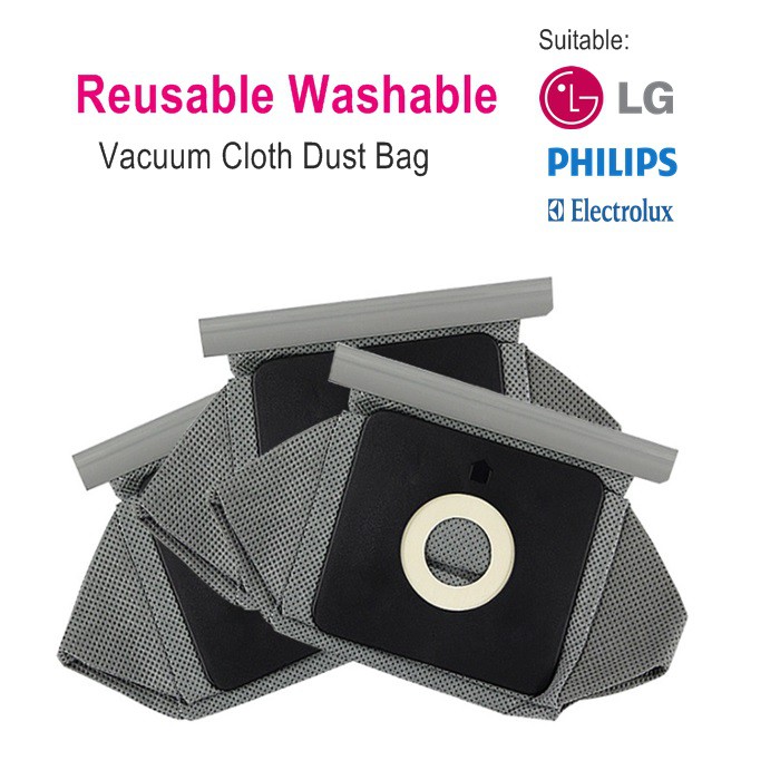 Reusable dust bag hot sale vacuum cleaner