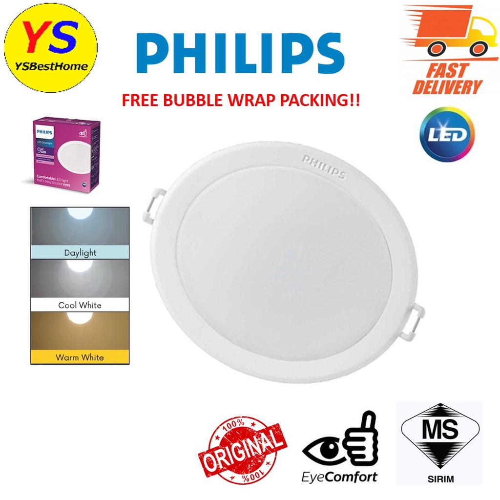 PHILIPS MESON 9W RECESSED LED 59449 | Shopee Malaysia