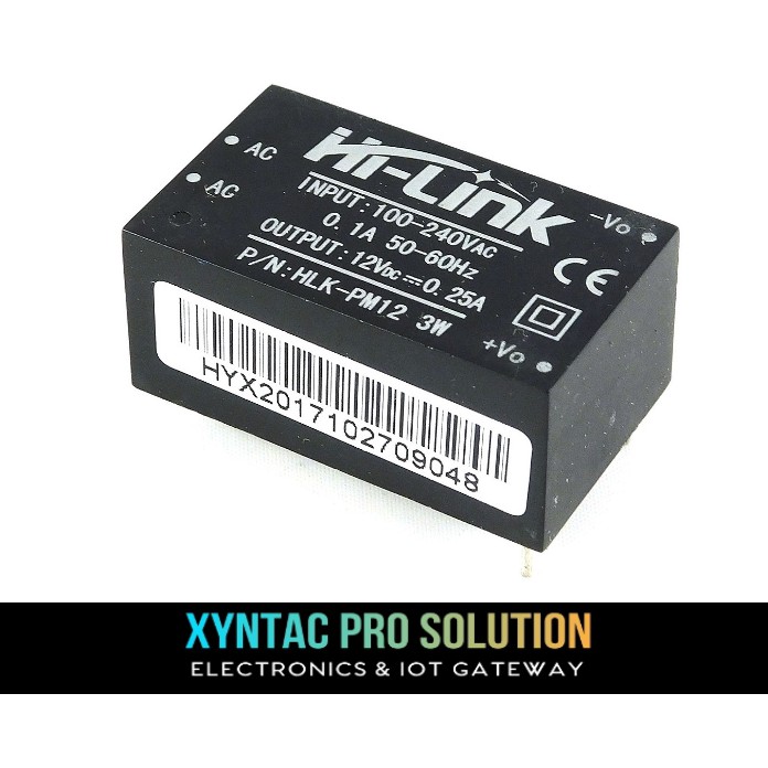 HLK-PM12 AC-DC 220 V A 12 V 3 W Modulo Alimentatore Step Down Buck - Foto 3