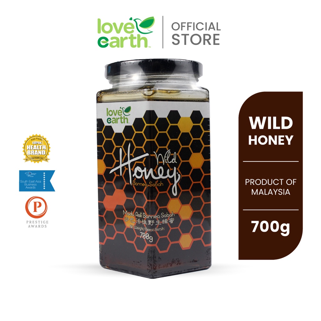 Love Earth Wild Honey 700g Shopee Malaysia