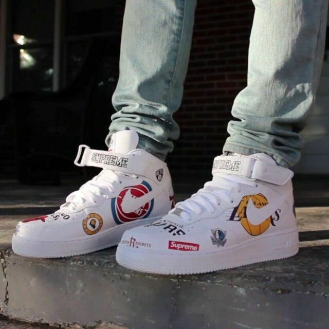 Air force 1 af1 low x supreme x nba hotsell