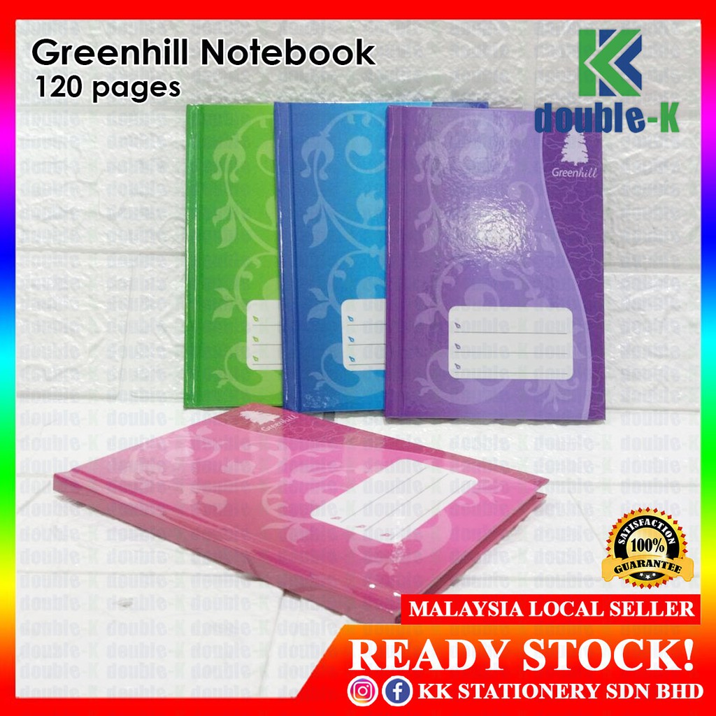 120p/200p/300p/400p Greenhill Small Notebook RM1.90/pcs - RM3.55/pcs ...