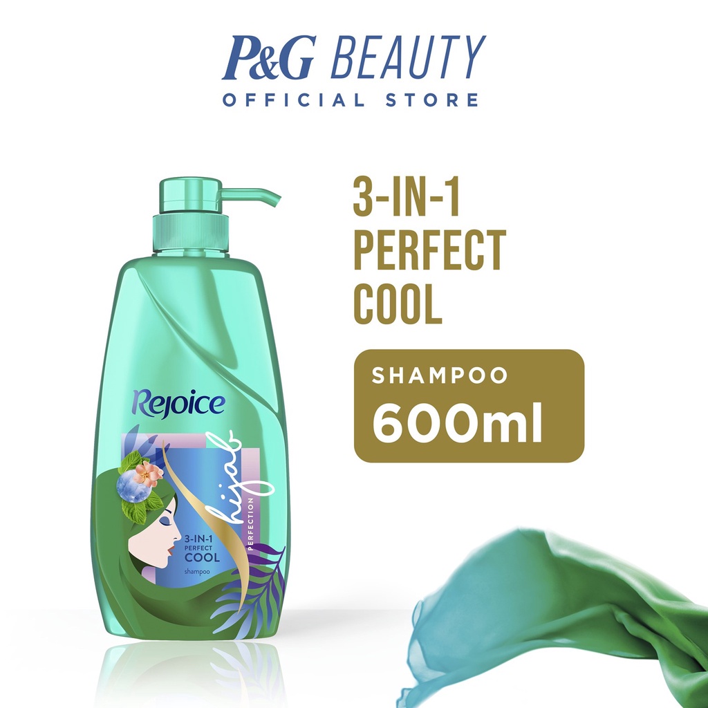 Rejoice Hijab Shampoo 3 in 1 Perfect Cool (600ml) Shopee Malaysia