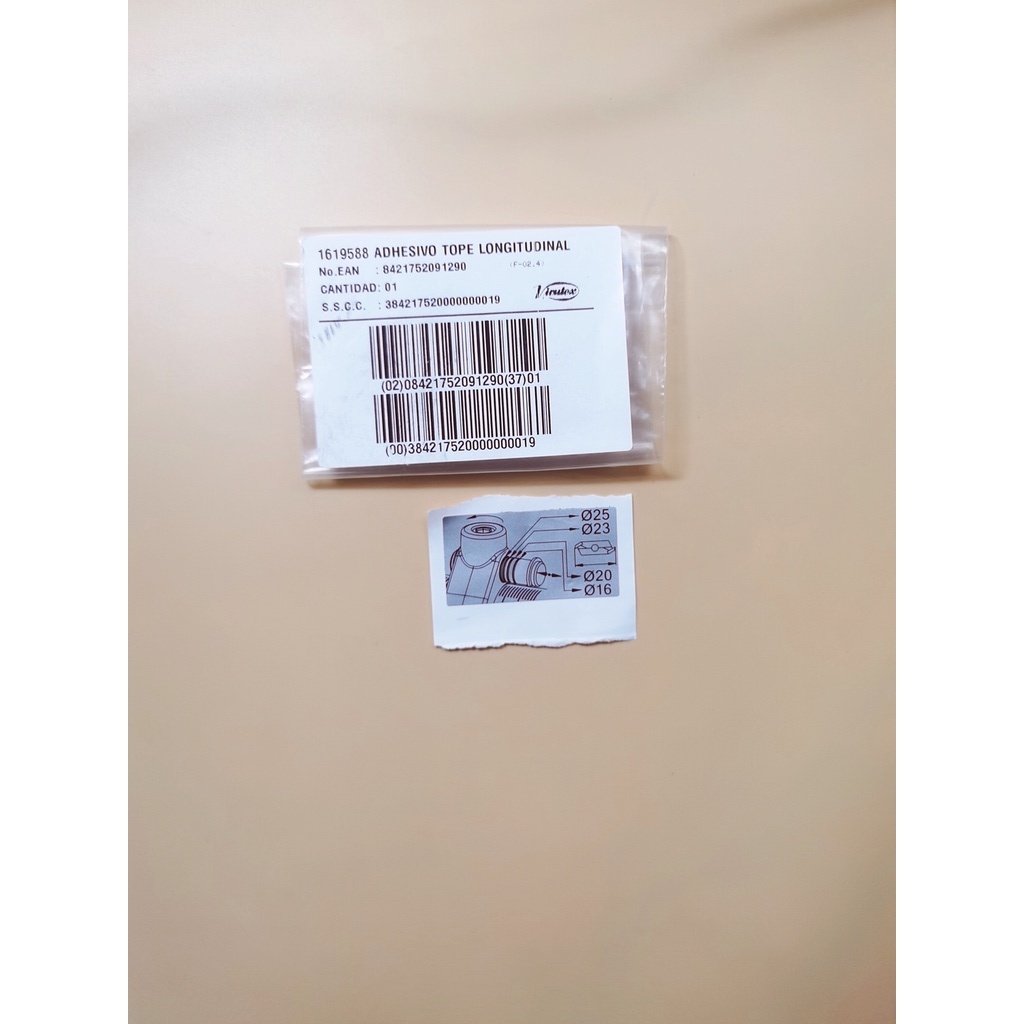 186. 1619588 Ready Stock 🔥Virutex Label (Spare part For Model FC116U