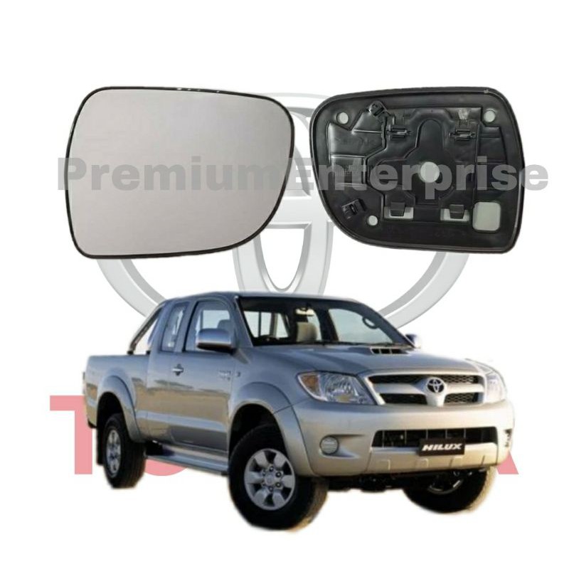 2003-2008 Toyota Corolla Door Mirror Glass - Kool Vue TY222GL - Left