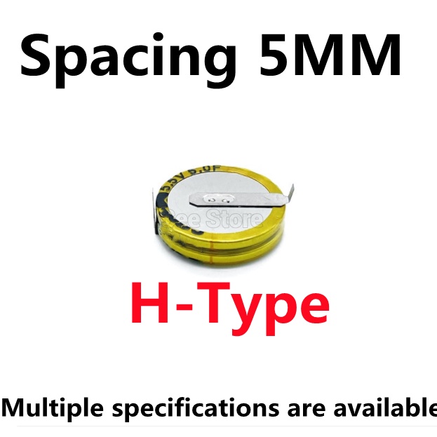2Pcs 5.5V Super Capacitor 0.022F 0.047F 0.1F 0.22F 0.33F 0.47F 1F 1.5F ...