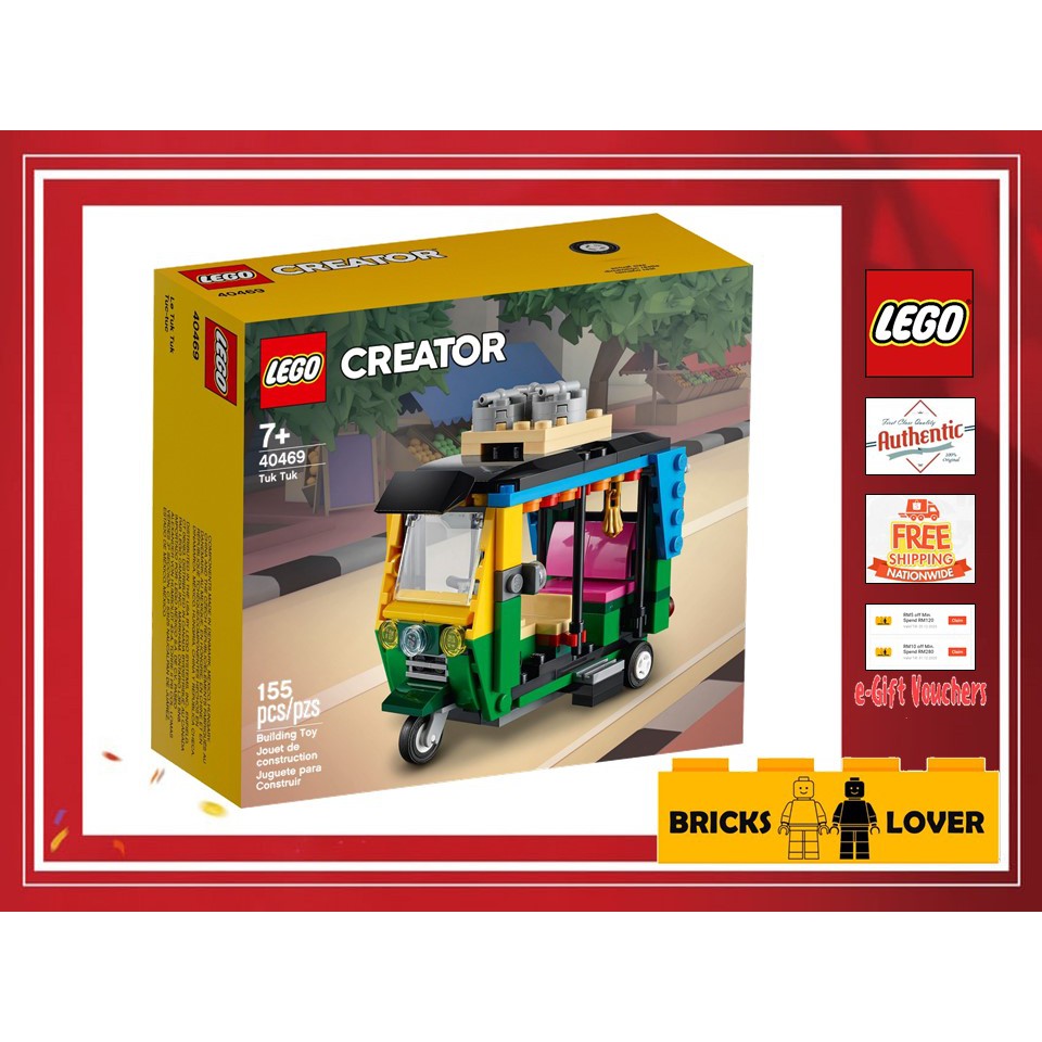 Lego tuk tuk creator hot sale