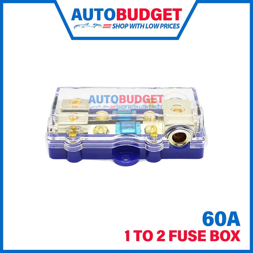 60A 100A 150A 200A 250A Fuse Holder Gold Fuse Holder Power Amp Fuse Car Fuse Holder Box Car