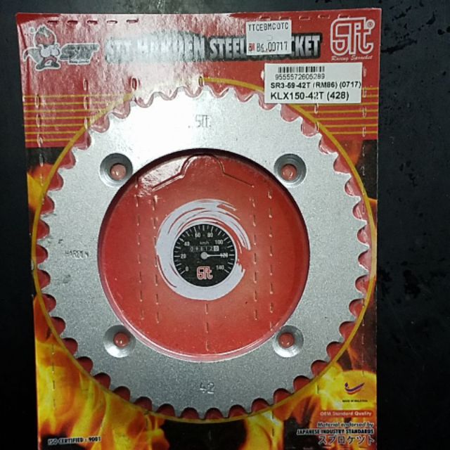 Sprocket klx shop 150