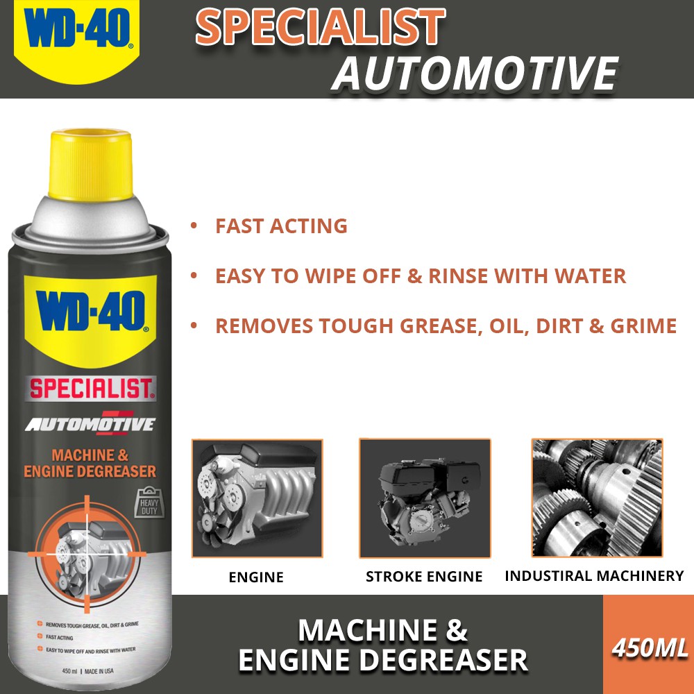 WD40 For Machine & Engine Degreaser 450ML