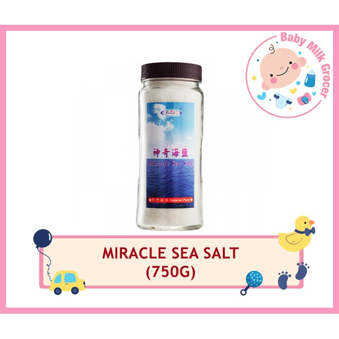 MIRACLE SEA SALT (750G) | Shopee Malaysia
