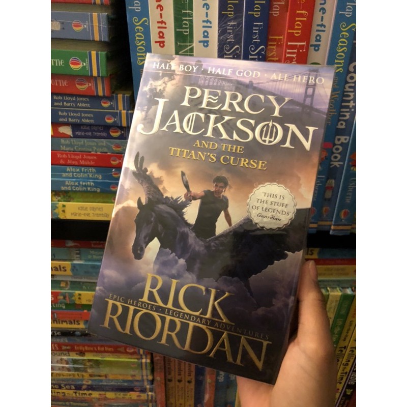 Percy Jackson And The Titans Curse ( New book ) | Shopee Malaysia