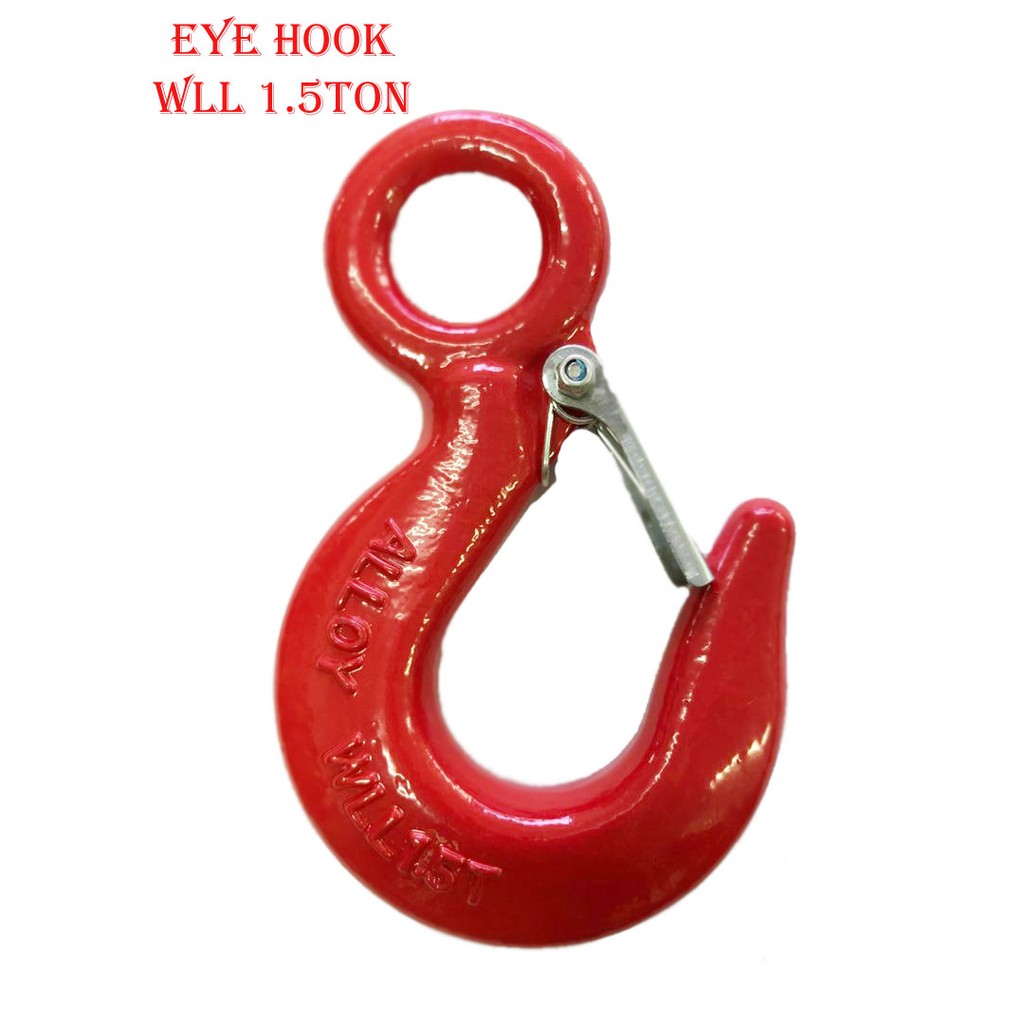 A320 EYE HOIST HOOK WITH SAFETY LATCH / CRANE HOOK | Shopee Malaysia