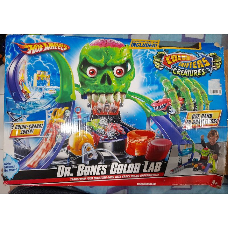 HOT WHEELS DR. BONES COLOR LAB (USED) Shopee Malaysia