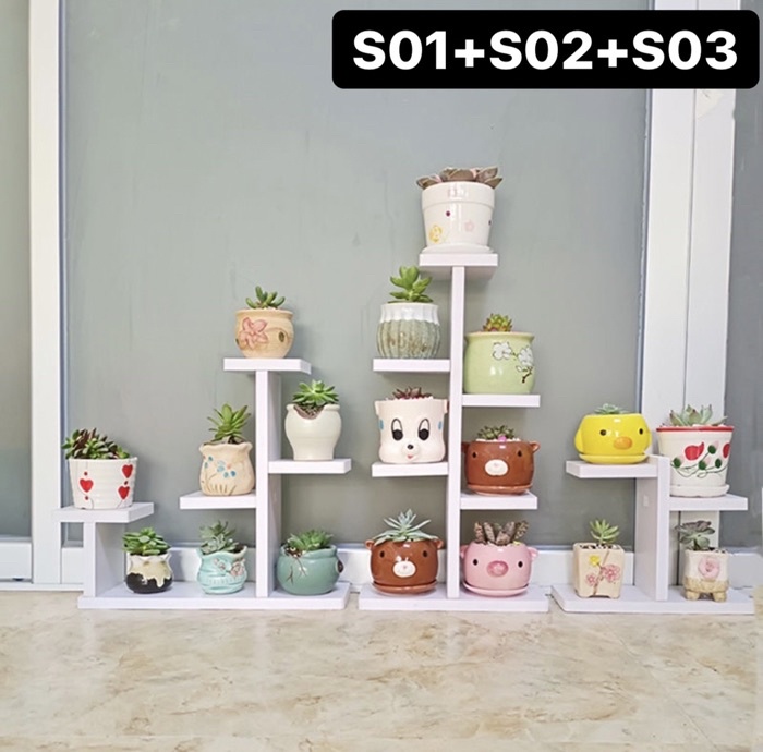 Waterproof Succulent Plant Rack Castus Pot Rak Bunga Berkingkag Rak ...
