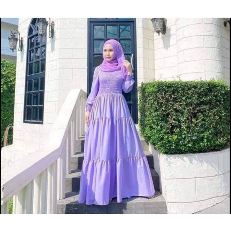 READYSTOK AND FREEGIFT !! DRESS MUA BELLAZ OOTD PRINCESS DRESS MUSLIMAH ...