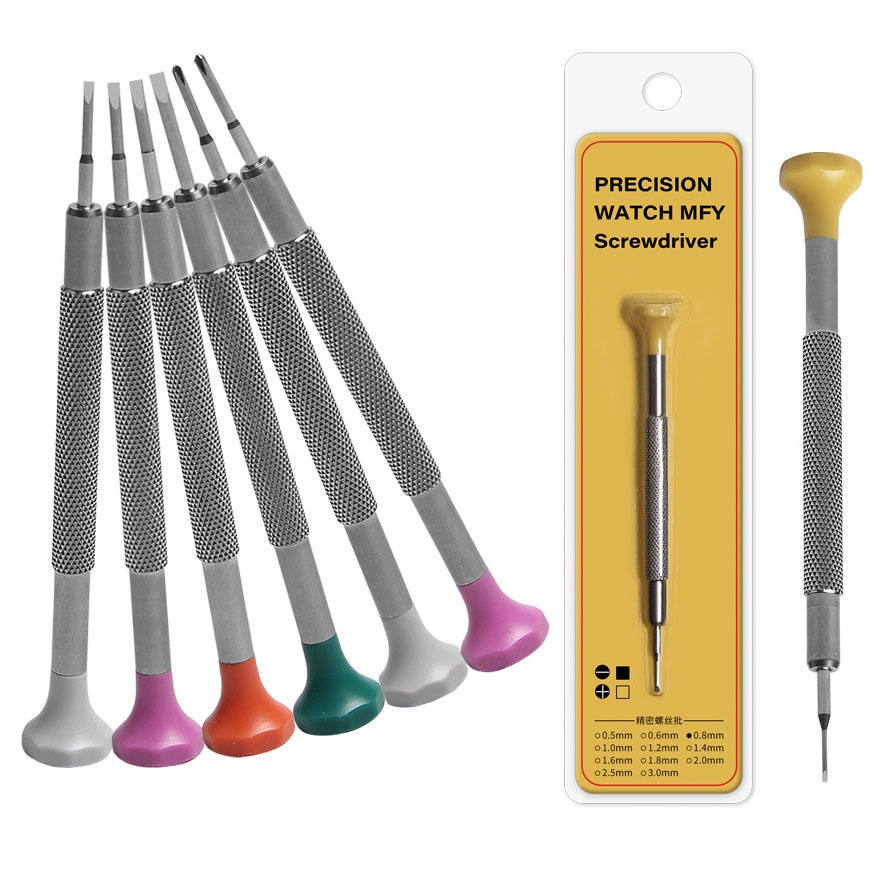Precision Screwdriver Watch Repair Tool Kits Alloy Stainless Steel Flat