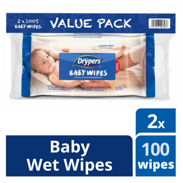 Drypers store wet tissue