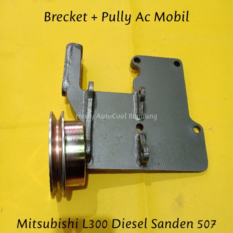Bracket - Mitsubishi L300 Diesel Sanden 507. Car Ac Compressor Mount ...
