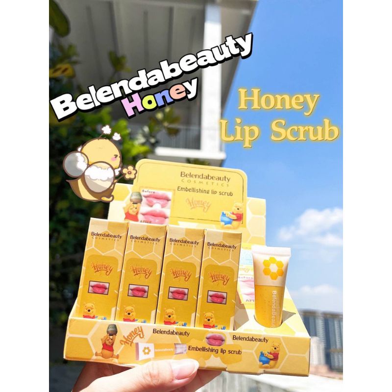 LIP Scrub HONEY BELENDABEAUTY 15 ml Shopee Malaysia