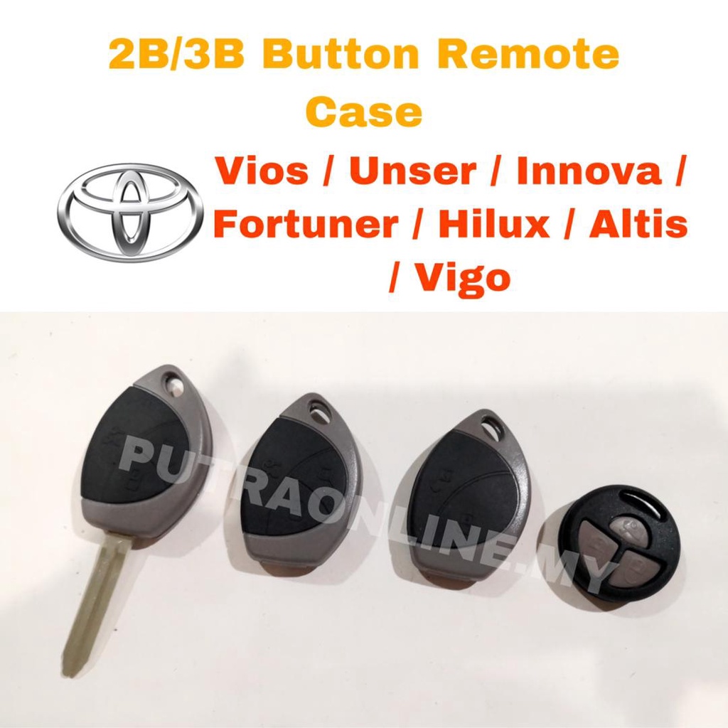 TOYOTA VIOS HILUX VIGO INNOVA ALTIS FORTUNER WISH BUTTON REMOTE CONTROL ...