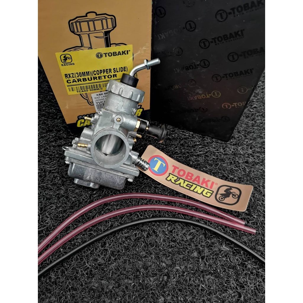 100% TOBAKI RACING RXZ Carburator 30mm 32mm COPPER SLIDE Carburetor ...