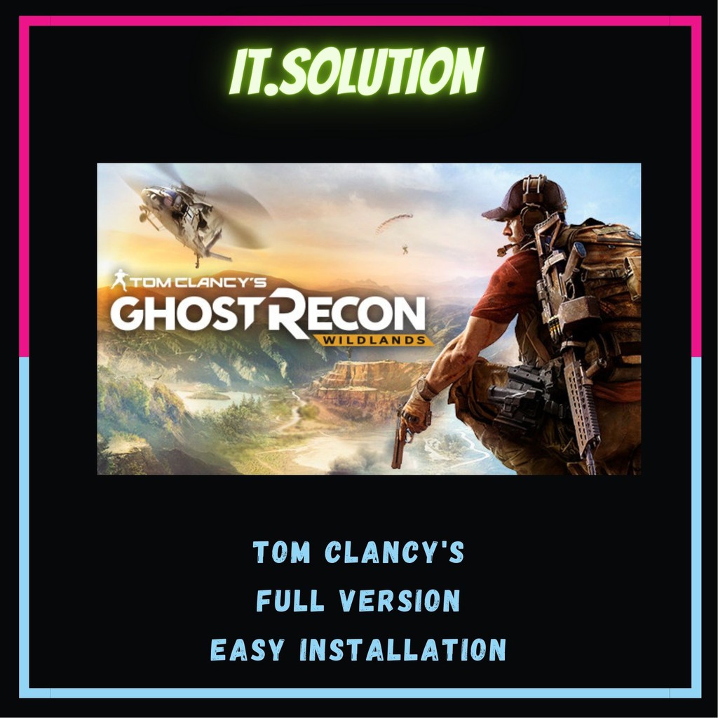 PC GAME] Tom Clancy'S Ghost Recon: Wildlands Windows Game | Shopee.