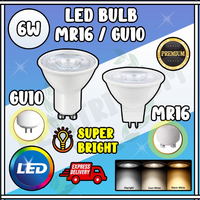 7W GU10/G5.3 MR16 240V LED Bulb Eyeball bulb & Track Light bulb SMD ...