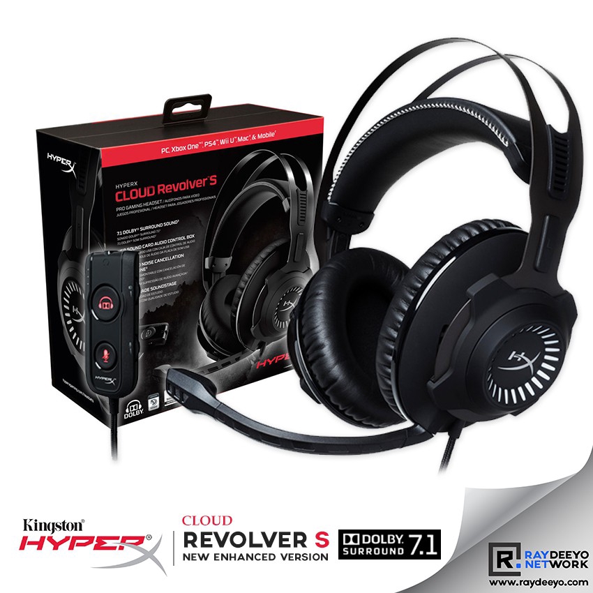 KINGSTON HyperX Cloud Revolver S New Enhanced Version Dolby