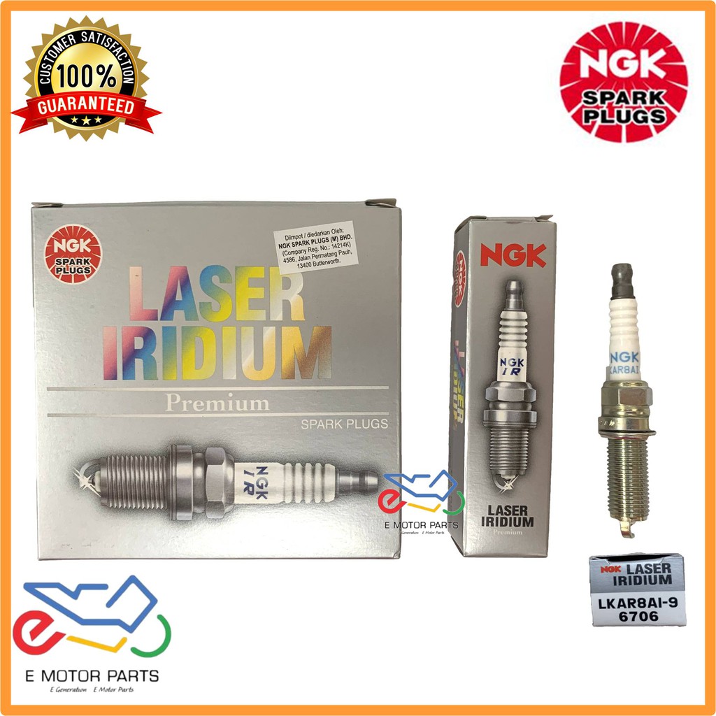 KTM DUKE 200/390/690 SPARK PLUG NGK [100 GENUINE PARTS] LKAR8AI9/01