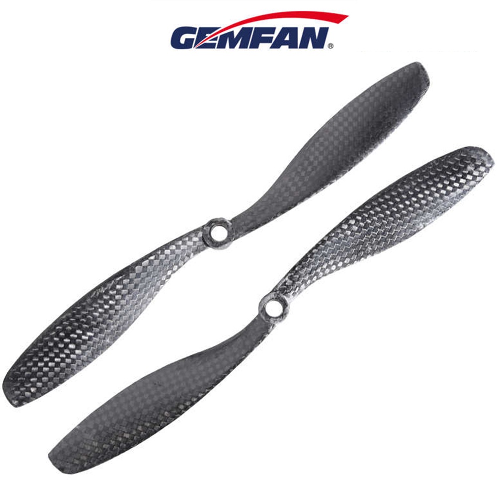 Gemfan 8045/9047/1045 CARBON FIBER Propeller CW CCW (2PCS) | Shopee ...