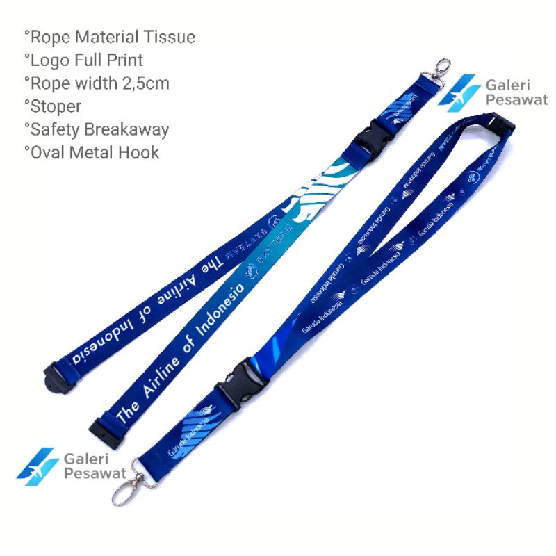 Lanyard/ Hanger ID Card Premium GARUDA INDONESIA | Shopee Malaysia