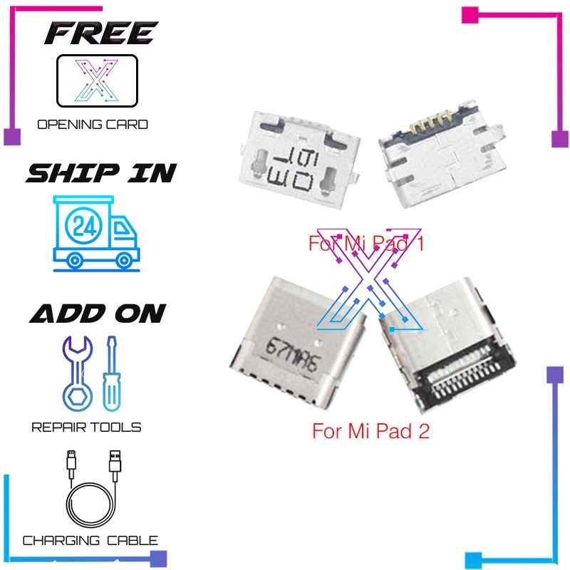MI Pad 1 2 / Mi A1 4 4I 5 5X / Mi Mix / Mi Note / Mi Type C Charging ...