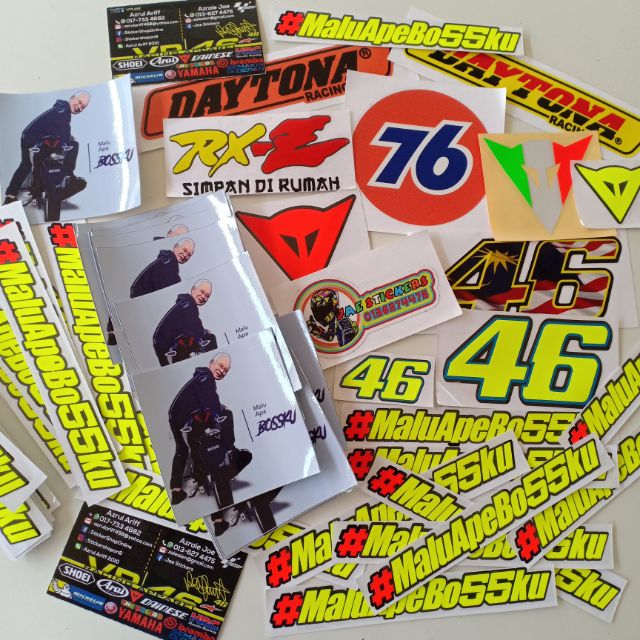 malu apa bossku sticker - Prices and Promotions - Jul 2026 | Shopee ...