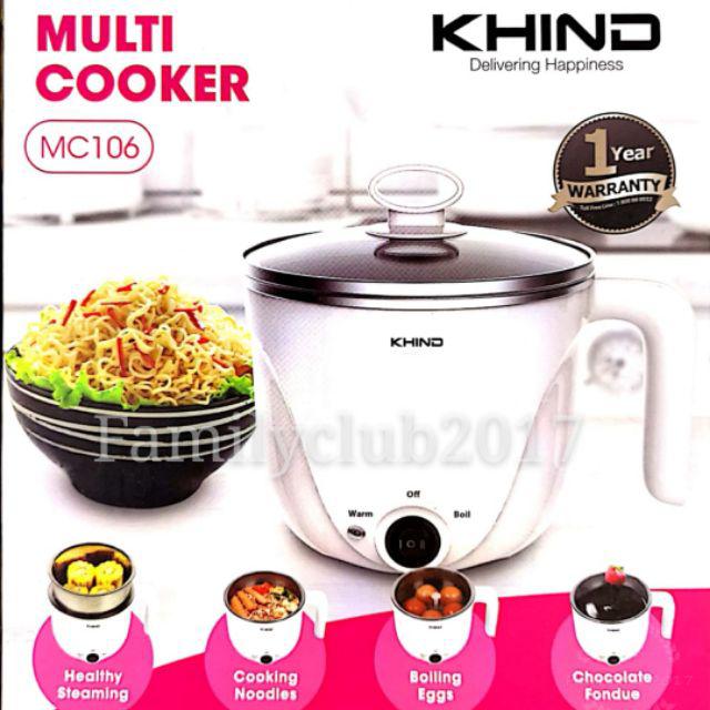 KHIND MC106 / MC 121 2 Tier Mini Multi Cooker 1 Little Multifunction