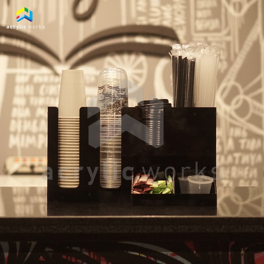 Paper Cup Rack/Plastic Cup Complete Side | Shopee Malaysia