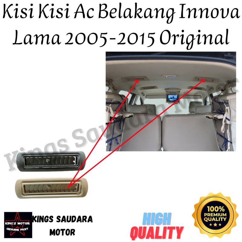 Old Innova Car Rear Ceiling AC Lattice 20052015 Shopee Malaysia
